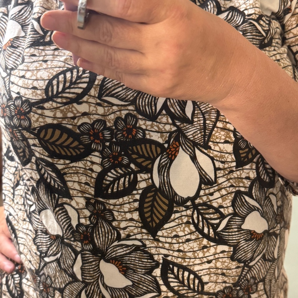 Ruby Rd. Fall print top - Picture 4 of 7